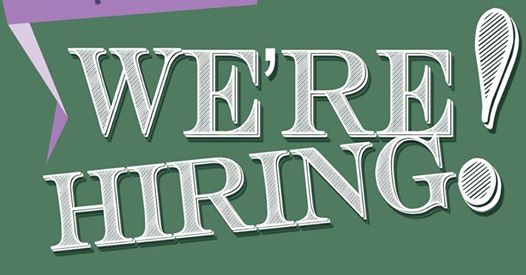 We are hiring - Weekend Tearoom Assistant